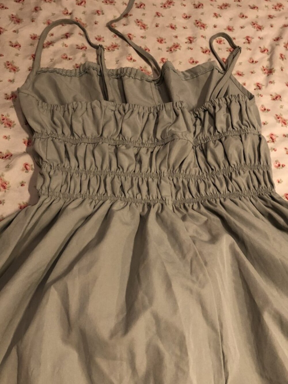 Green Sundress Cottagecore Fairycore Bustier Dress Feminine Summer Chic
